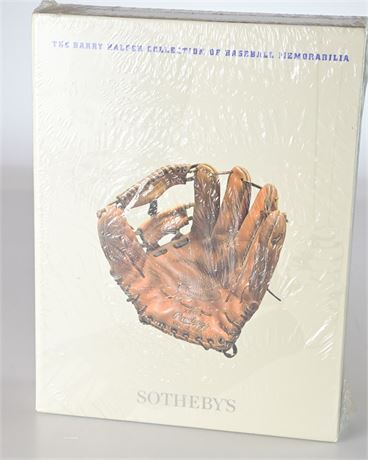 Sotheby's Auction Catalog Barry Halper Baseball Memorabilia