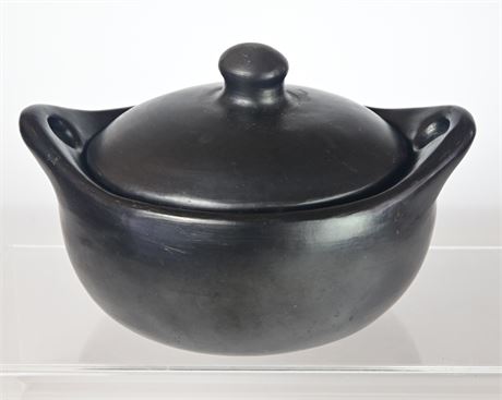 Lidded Clay Vegetable Dish