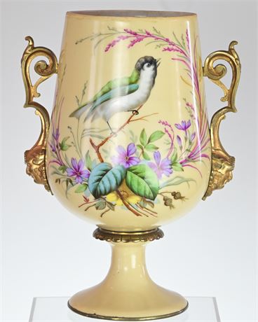 Antique Hand Painted Urn