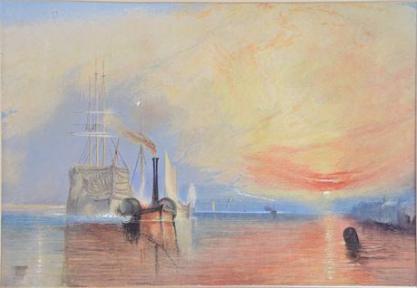 "The Fighting Temeraire" After Joseph M. Turner