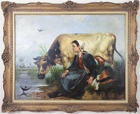 Original Charles Soubre Painting