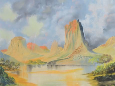 Original Pastel Landscape