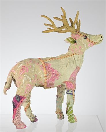 Folk Art Style Reindeer