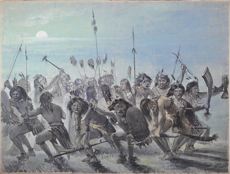 Painting After George Catlin