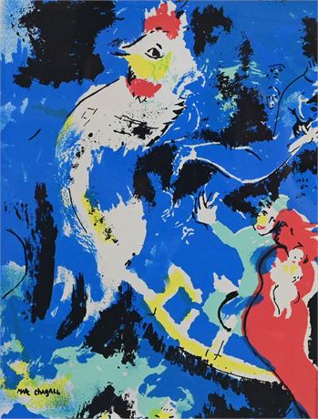 Marc Chagall Lithograph