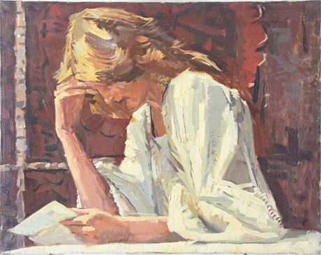 Original Gerald Fairclough "The Letter" 1979