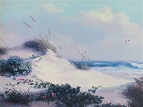 Hidden Cove - Windberg Embellished Print