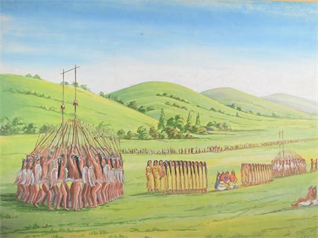 Painting After George Catlin