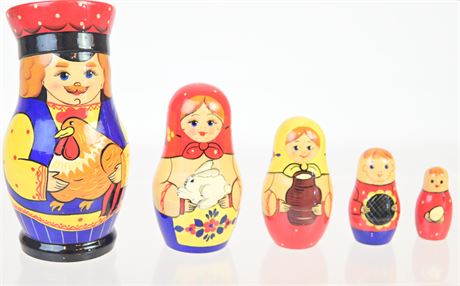 Traditional Russian Nesting Dolls