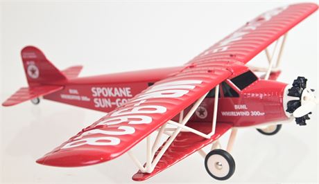 Wings of Texaco "Spokane Sun-God" 1929 Buhl CA-6 Sesquiplane Die Cast Bank