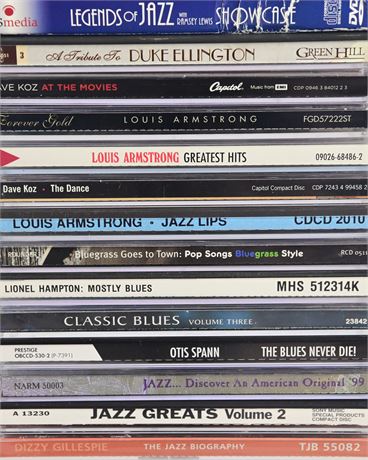 Jazz and Blues CD's