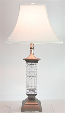 Mikasa "Atrium" Crystal Lamp