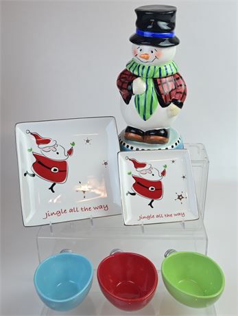 WCL Snowman Cookie Jar +