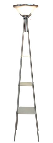 Contemporary Floor Lamp Etagere