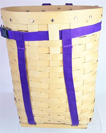 Large Artisan Crafted Basket