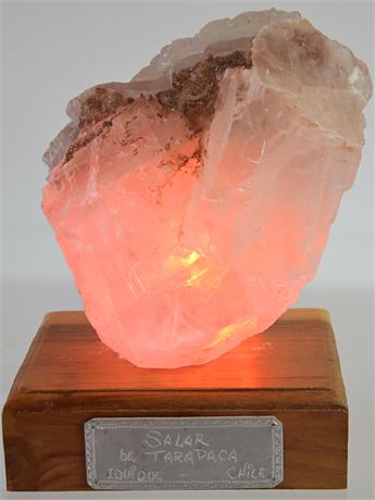 Lighted Mineral Specimen