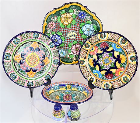 Handmade Talavera Dinner Set