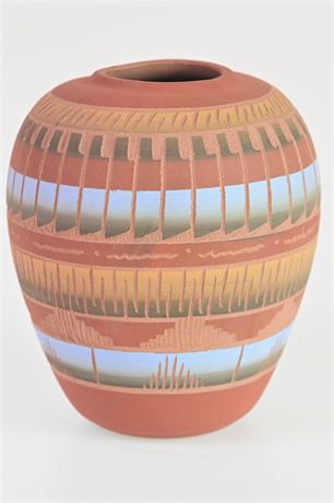 Sgraffito Navajo Pot