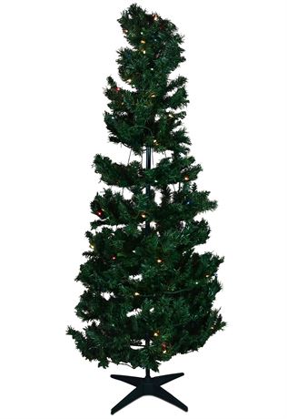 5.5' Pop-Up Pre Lit Christmas Tree
