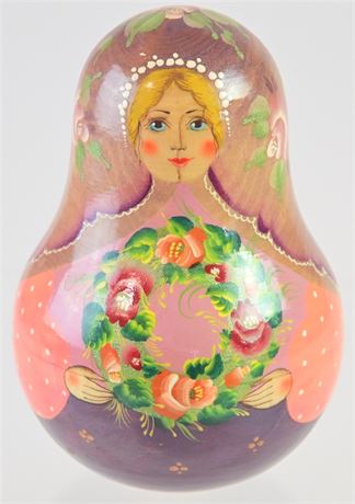 Hand Painted Musical Russian Doll