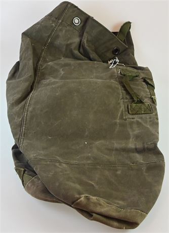 Vintage U.S. Military Duffel Bag