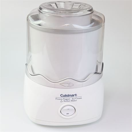 Cuisinart Frozen Yogurt, Ice Cream, and Sorbet Maker