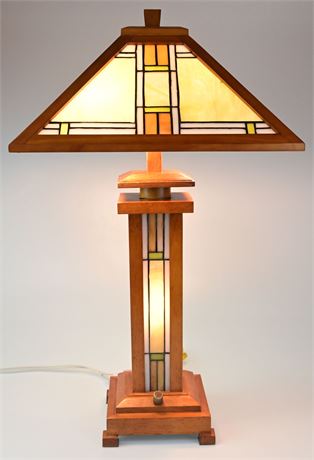 Dale Tiffany Stained Glass Lamp