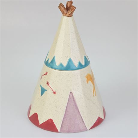 Teepee Cookie Jar