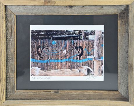 "Hear No Evil" Framed Photograph