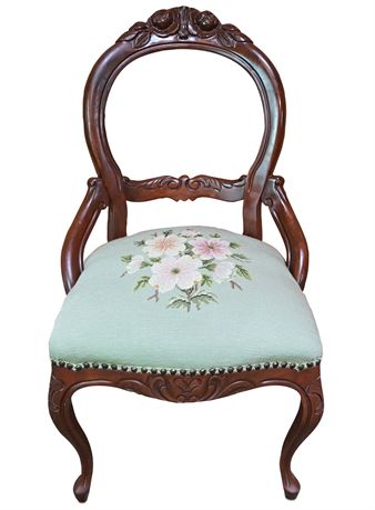 Victorian Rococo Revival Side Chair