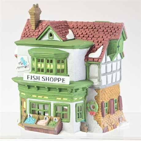 Dept. 56 "The Mermaid Fish Shoppe" Dickens' Village Series