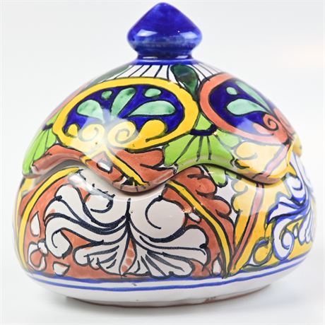 Talavera Dish With Lid