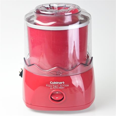 Cuisinart Fro-Yo, Ice Cream, Sorbet Maker