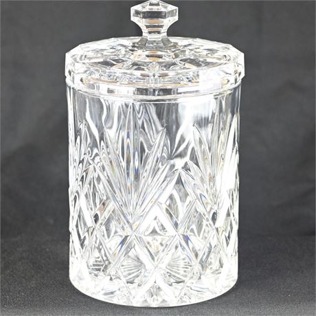 Crystal Biscuit Barrel