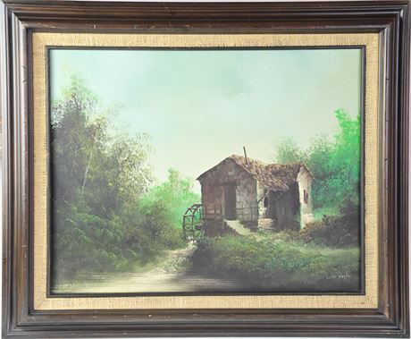 Original Lester Hughes Painting