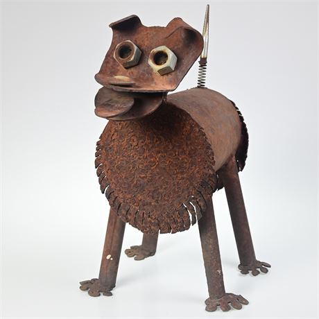 Artist Crafted Metal Pooch