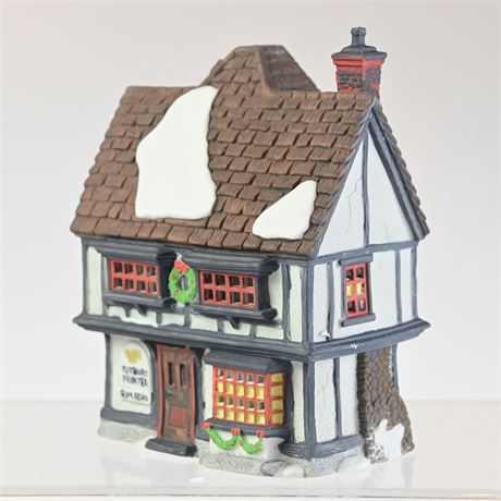 Dept. 56 "Tutbury Printer" Dickens' Village Series