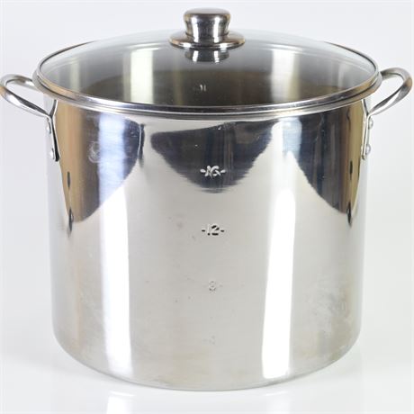 20 Qt Stainless Stock Pot