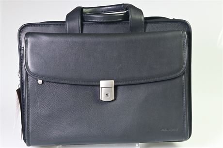 Jack Georges Handmade Leather Briefcase