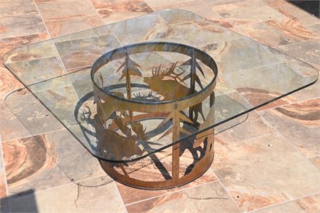 Artist Crafted Metal Table
