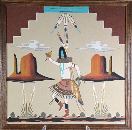 Wallace Watchman Sand Painting