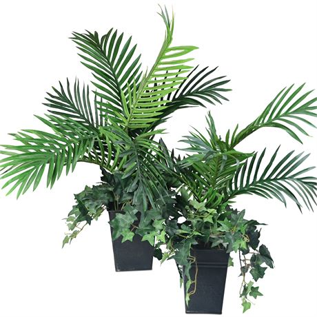 Faux Palm Plants