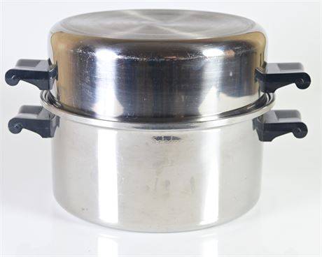 Saladmaster Stainless 12 Qt Stock Pot with Lid