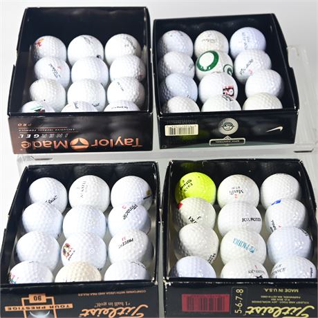 Four Dozen Used Golf Balls