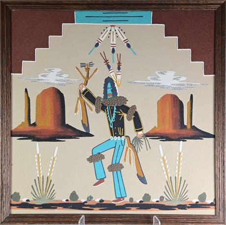 Wallace Watchman Sandpainting