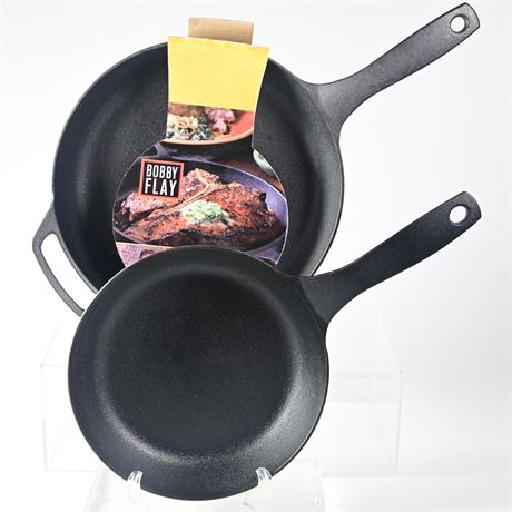 Bobby Flay Cast Iron Skillets