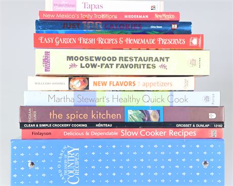 Varied Cookbooks