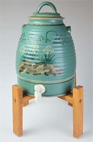 Stoneware Beverage Dispenser