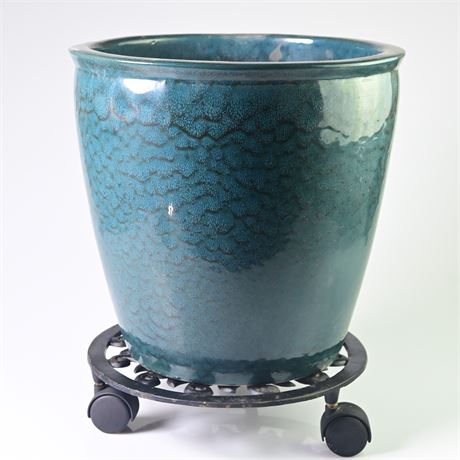 Ceramic Pot with Stand