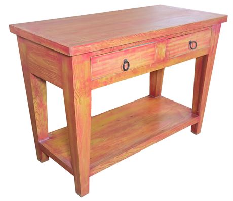 Two Drawer Console Table